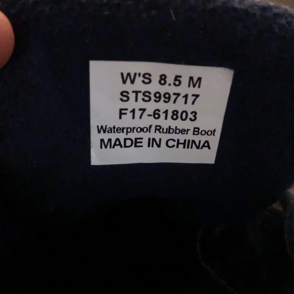 Sperry navy duck